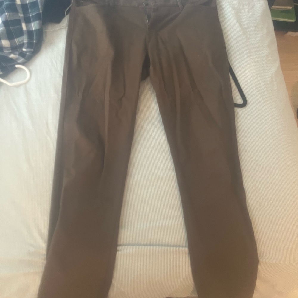 Banana Republic Brown Chinos Classic Cotton-Blend